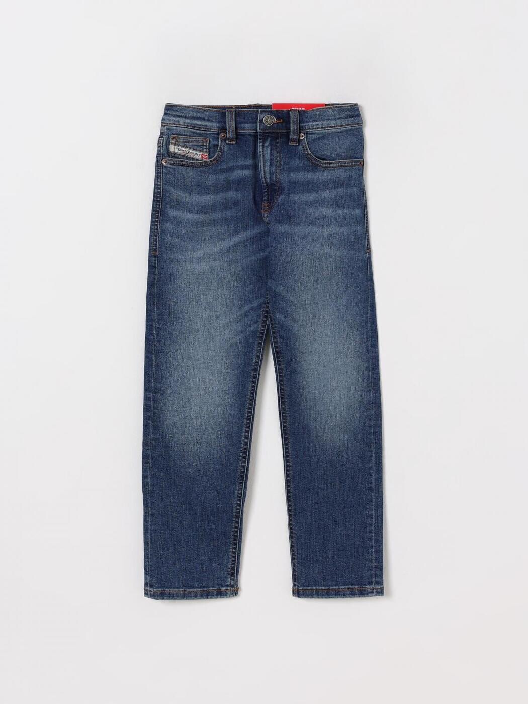 ディーゼル DIESEL レギュラーフィットジーンズ デニム ボーイズ ブルー Regular fit jeans J00808KXBRA Denim 関税 送料無料 2026SS gi｜BRANDSHOP「il Tesoro」