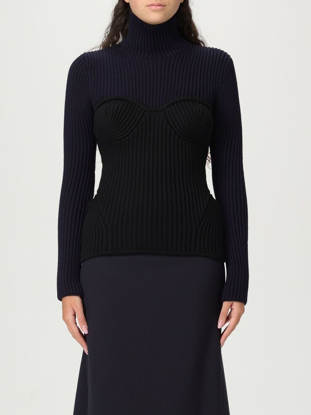 ジャンポール・ゴルチエ JEAN PAUL GAULTIER セーター ニットウェア レディース ブルー Knitwear 2503WPO005K001 Blue 関税 送料無料 2025AW gi｜BRANDSHOP「il Tesoro」