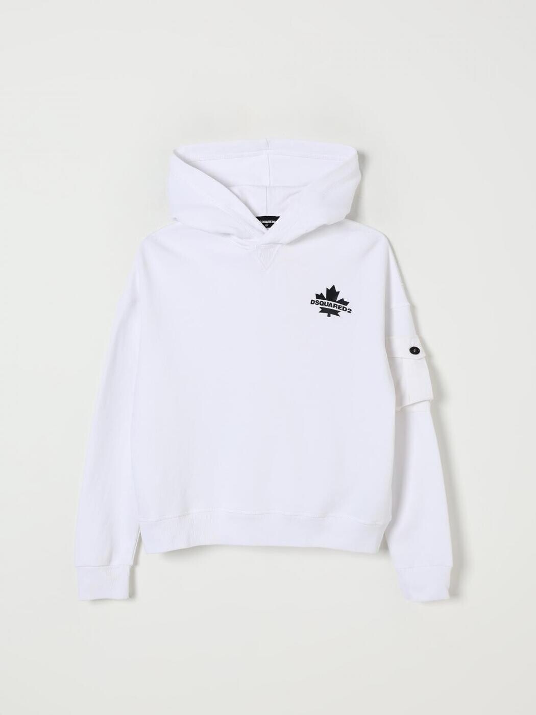 ディースクエアード DSQUARED2 クルーネックジャンパー 編み物お召しもの ボーイズ 白いこと Crew neck jumpers DQ2735D0AC6 関税 貨物輸送無料 2026SS gi