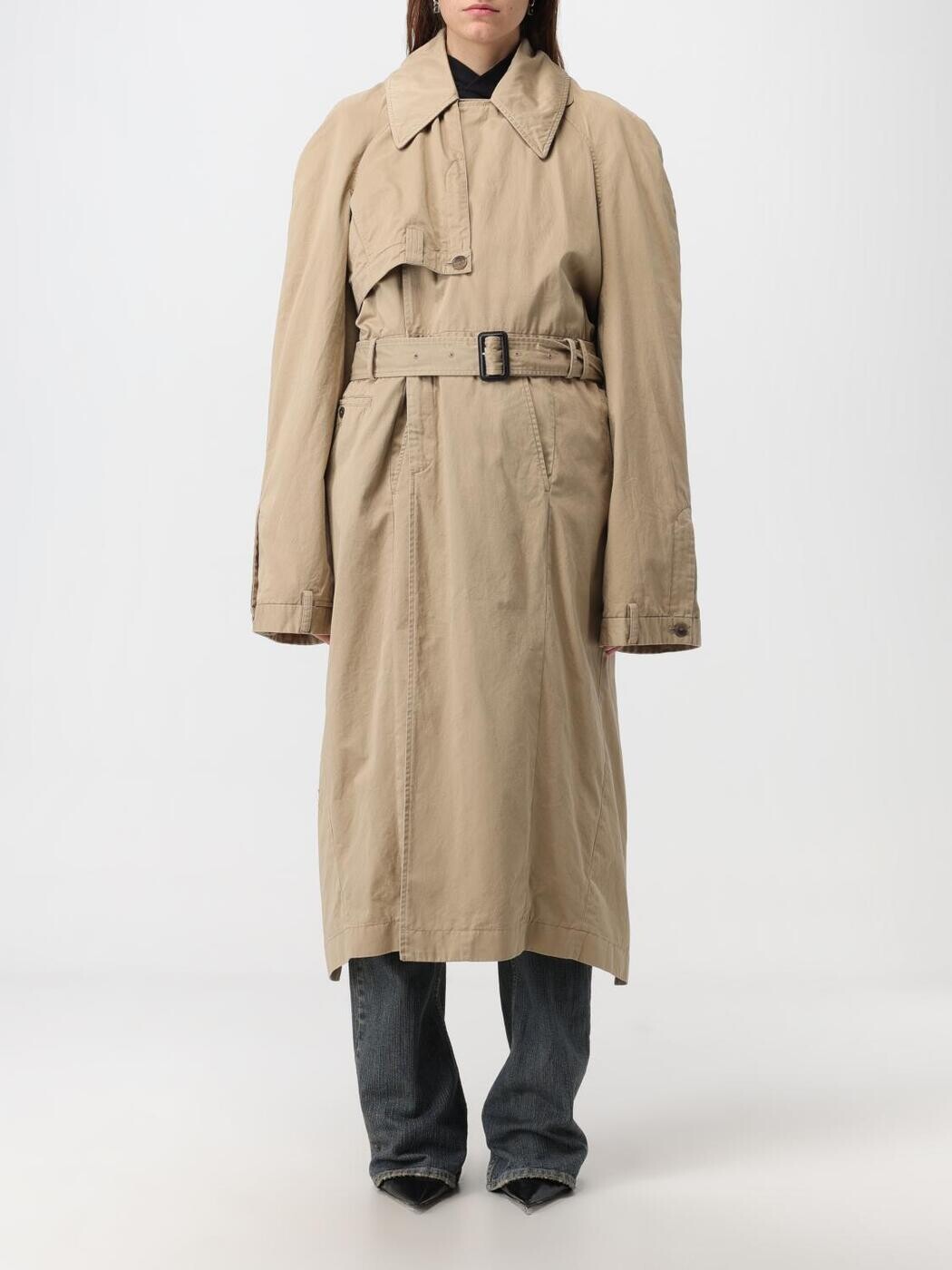 バレンシアガ BALENCIAGA 背広上衣 背広 上衣 レディース ベージュ Suit Jackets 769012TBP01 関税 貨物輸送無料 2025AW gi