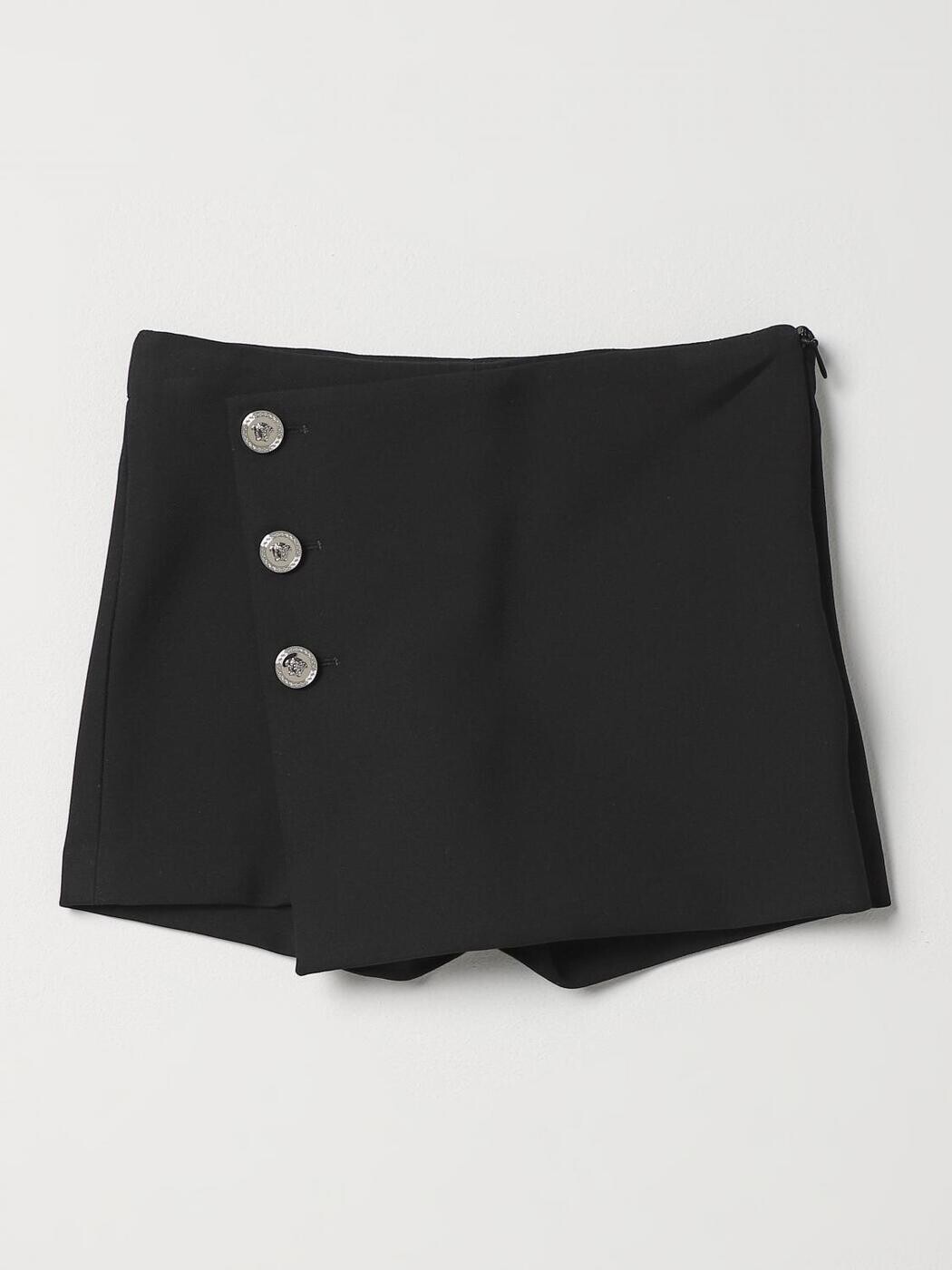 ヴェルサーチェ VERSACE 遊撃手ズボン下 ズボン下 さる股引き ボーイズ 黒いこと Shorts 10124431A03401 関税 貨物輸送無料 2025AW gi