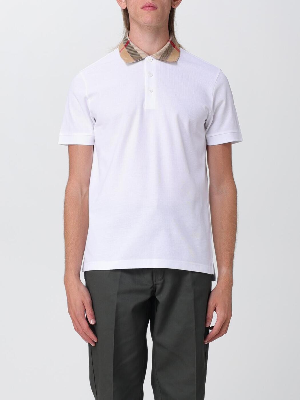 バーバリー BURBERRY ポロシャツ メンズ ホワイト Polo shirts 8071621 ~ White 関税 送料無料 2026SS gi|BRANDSHOP「il Tesoro」