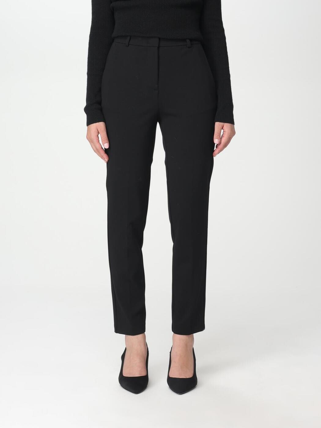 ピンコ PINKO ズボン パンツ レディース ブラック Trousers 101805A15M Black 関税 送料無料 2025AW gi｜BRANDSHOP「il Tesoro」