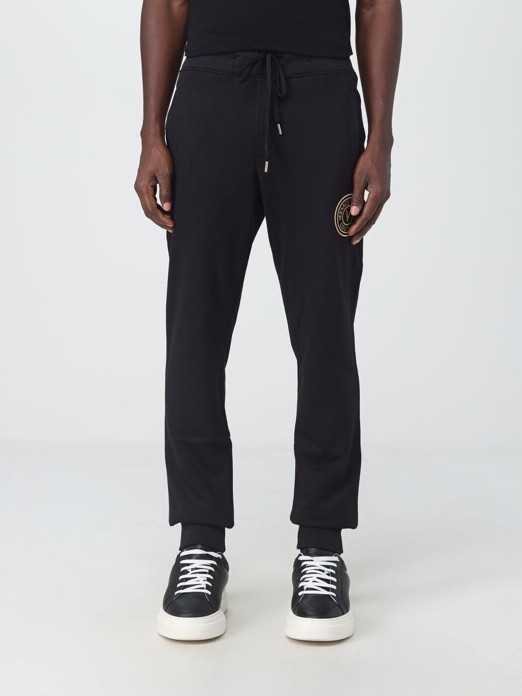ヴェルサーチ ジーンズ クチュール VERSACE JEANS COUTURE ズボン パンツ メンズ ブラック Trousers 75GAAT06CF06T Black 関税 送料無料 2023AW gi|BRANDSHOP「il Tesoro」