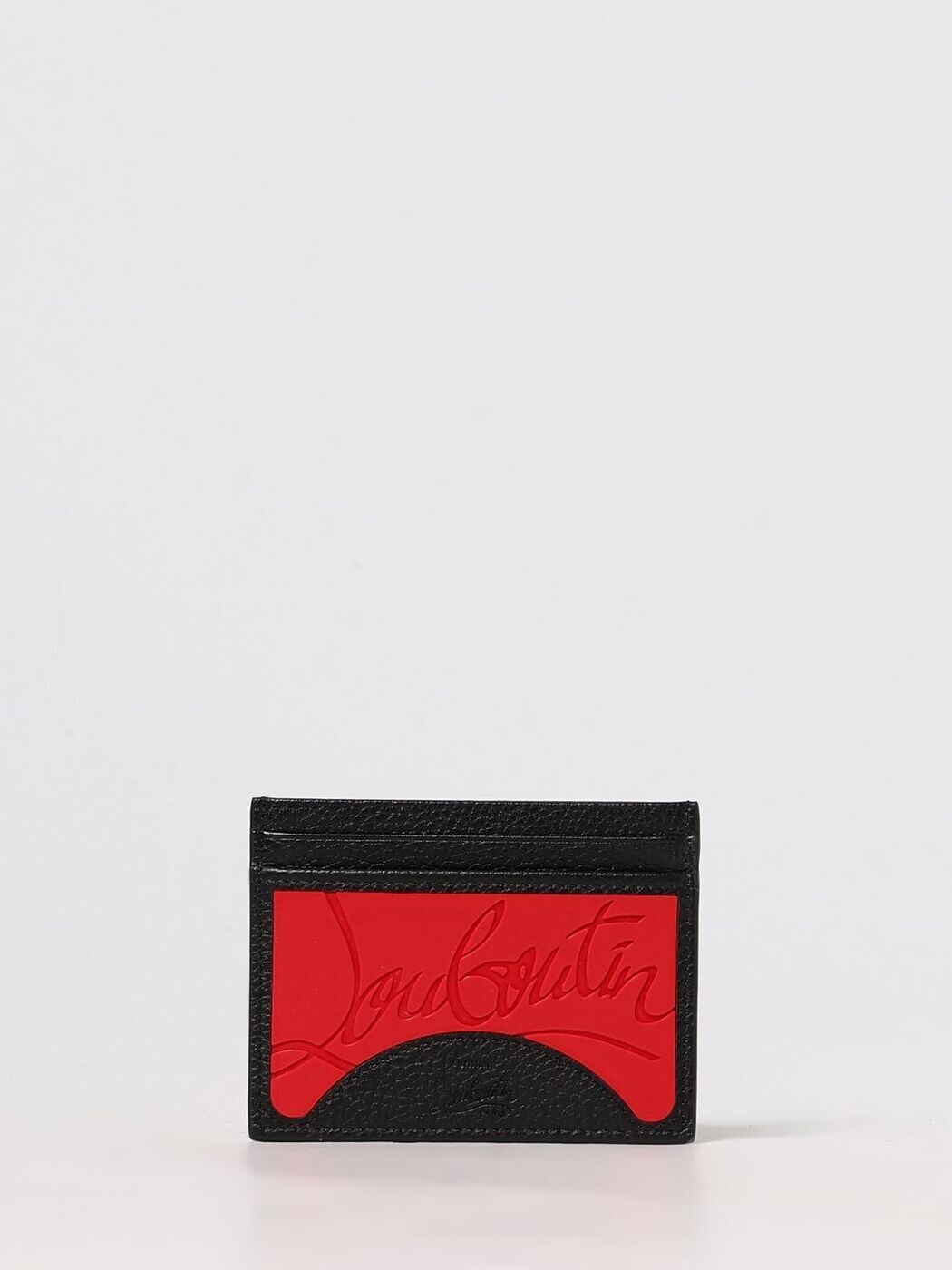 クリスチャンルブタン CHRISTIAN LOUBOUTIN 歌留多保持者 がま口 メンズ 黒いこと Wallets and Card Holders 1205015 関税 貨物輸送無料 2025AW gi 財布・ケース-バッグ・小物・ブランド雑貨-メンズ財布