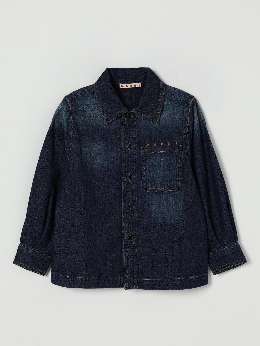 マルニ MARNI プルオーバー ボーイズ 青碧 Casual shirts M01581M00VL 関税 貨物輸送無料 2025AW gi