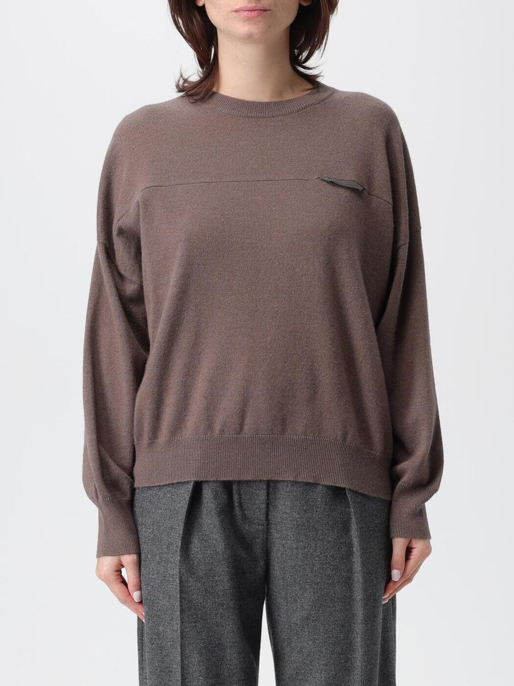 ブルネロクチネリ BRUNELLO CUCINELLI ティーシャツ 編み物御召しもの レディース Knitwear M12212600P 関税 貨物輸送無料 2025AW gi