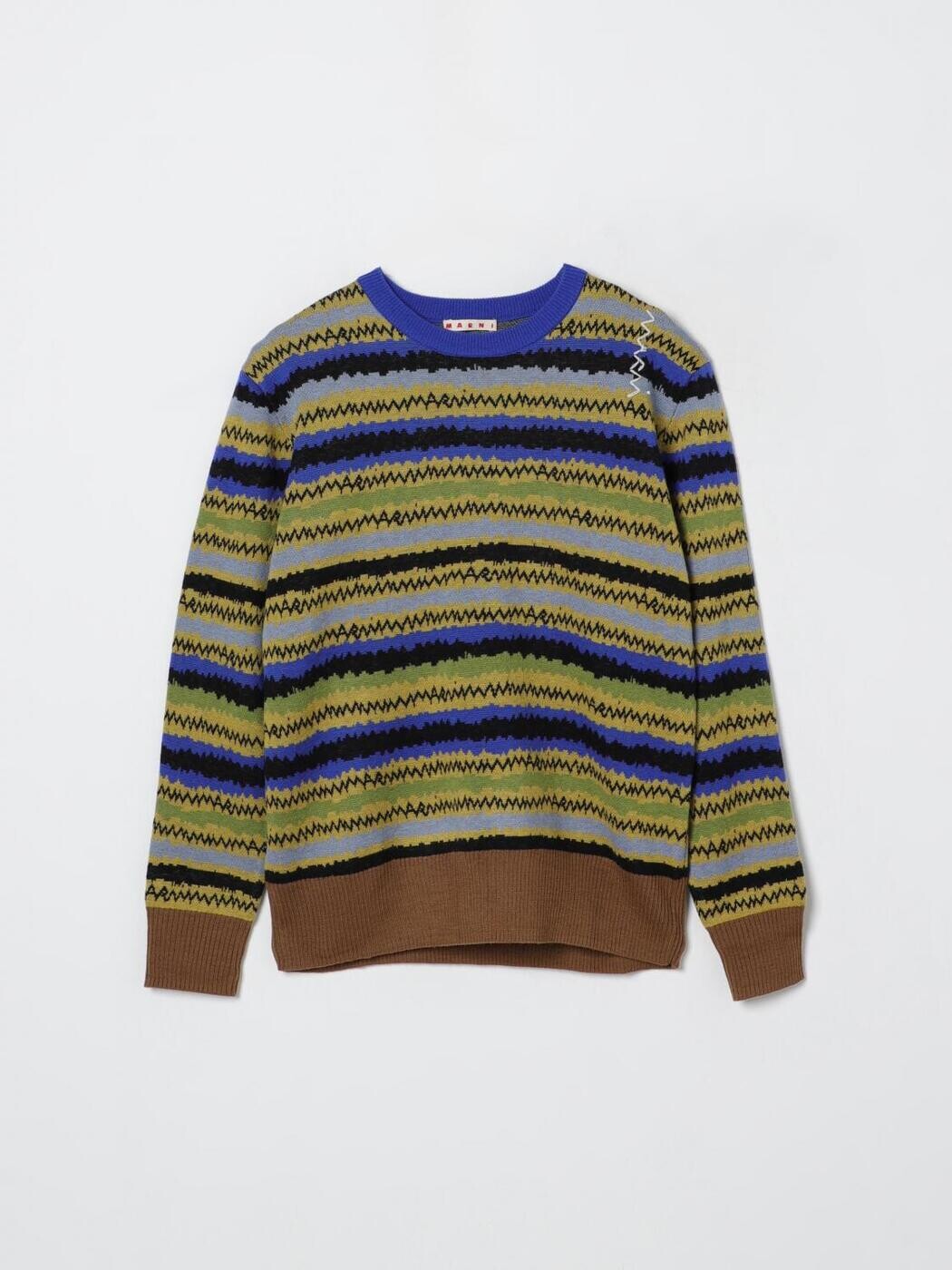 マルニ MARNI クルーネックジャンパー ニットウェア ボーイズ マルチカラー Crew neck jumpers M01564M00V2 関税 送料無料 2025AW gi