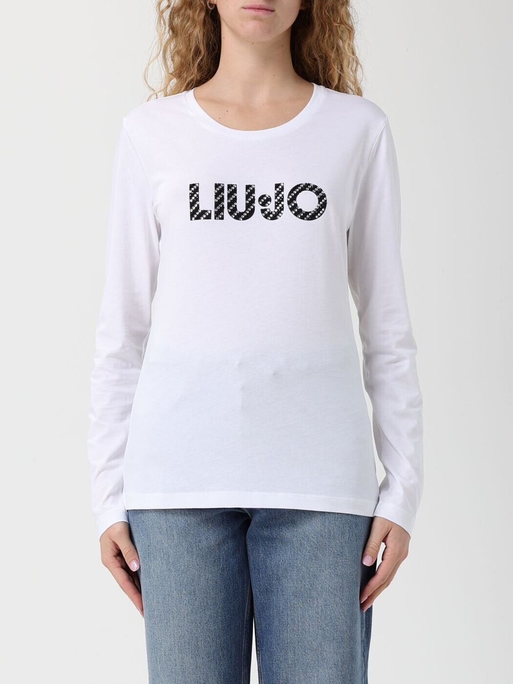 リュー ジョー LIU JO スポーツシャツ プルオーバー レディース T-shirts and polo shirts UF5283JS923 関税 貨物輸送無料 2025AW gi
