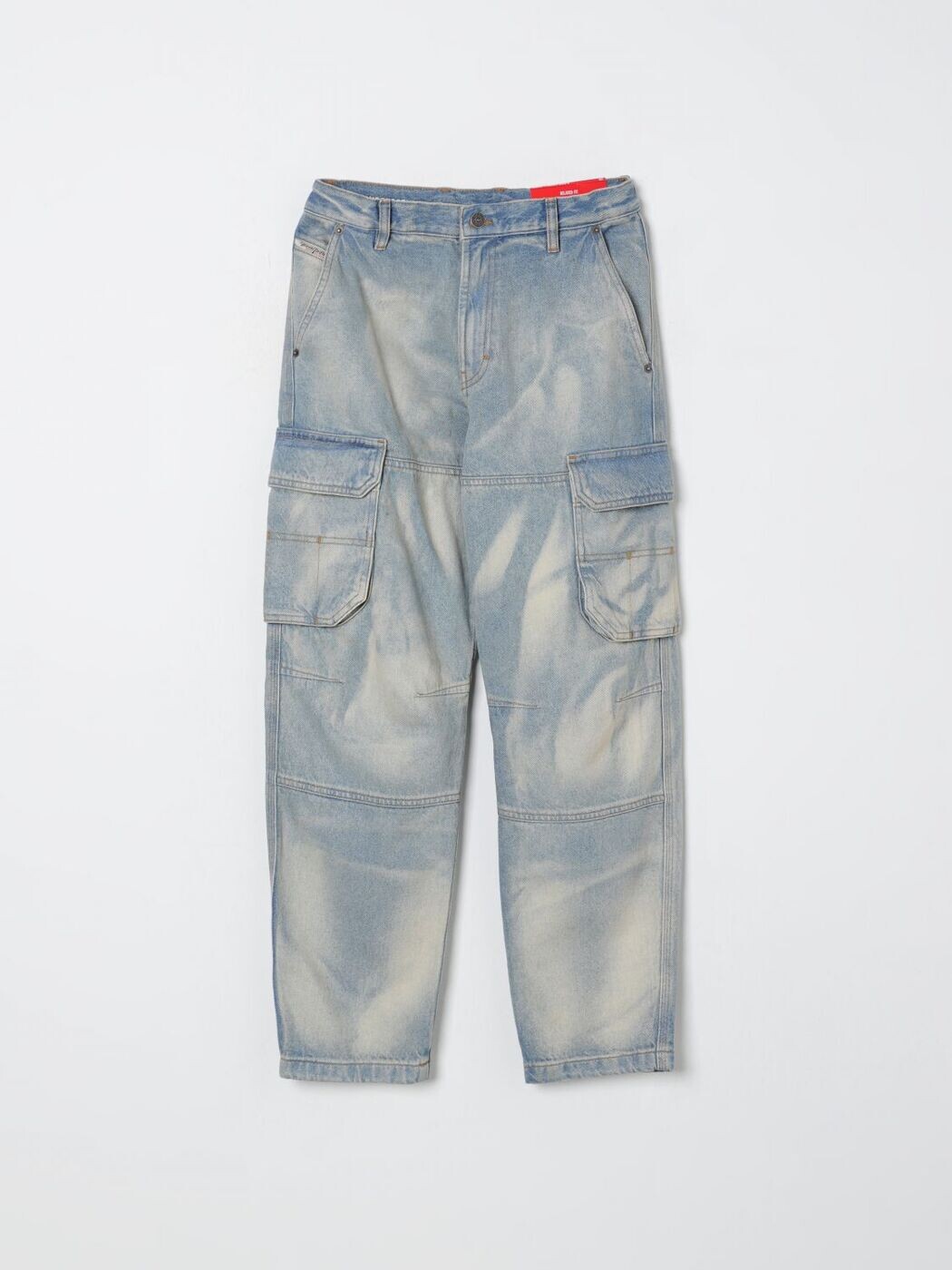 ディーゼル DIESEL レギュラーフィットジーンズ ジーンズ ボーイズ 青碧 Regular fit jeans J02329KXBQK 関税 貨物輸送無料 2025AW gi
