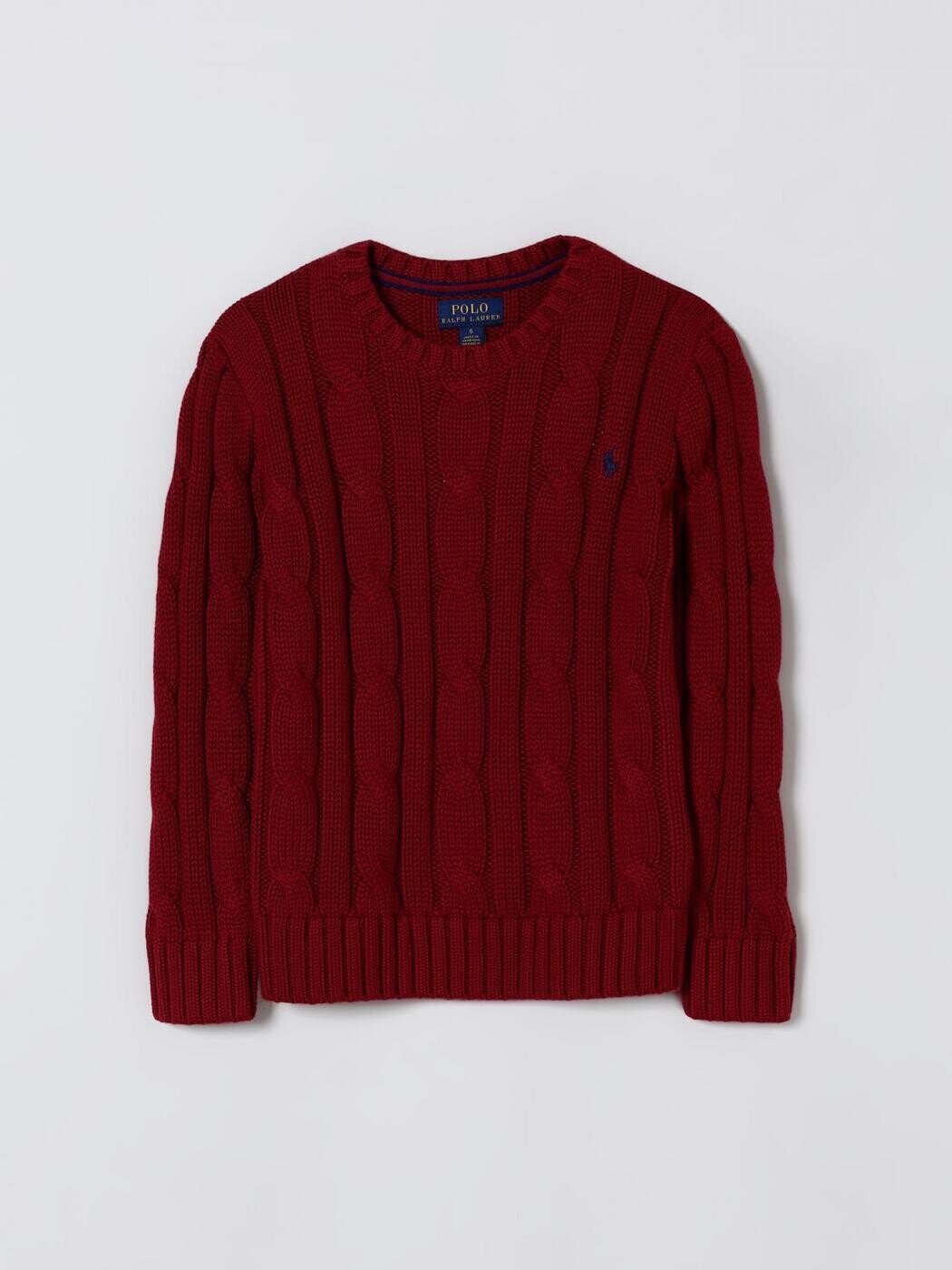 ポロ・ラルフローレン POLO RALPH LAUREN クルーネックジャンパー ニットウェア ボーイズ レッド Crew neck jumpers 322981036 関税 送料無料 2025AW gi