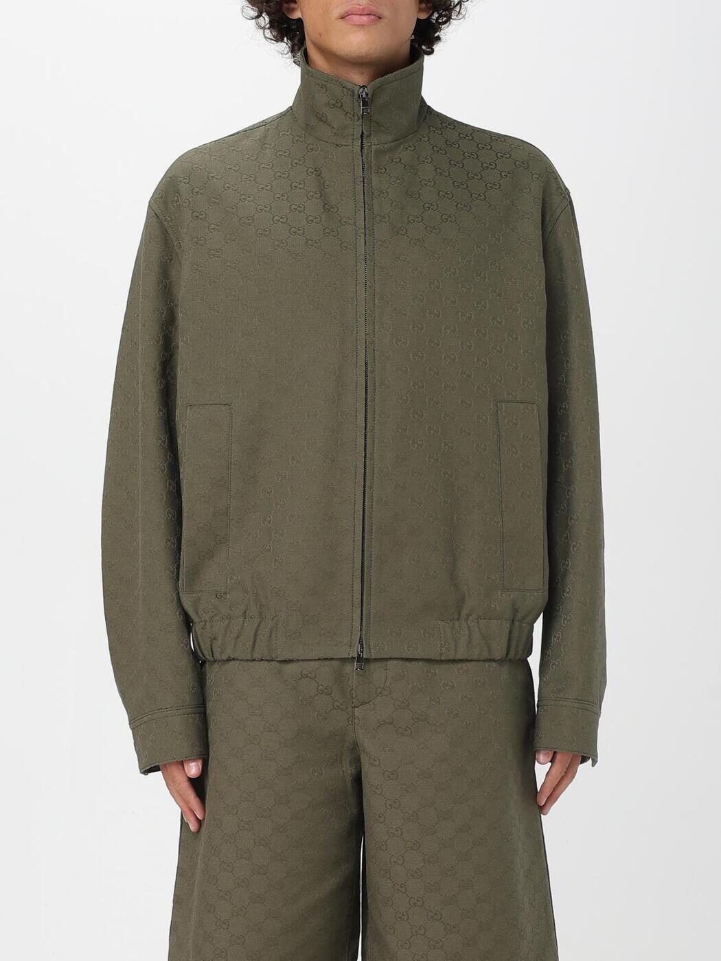 グッチ GUCCI 上衣 メンズ 緑であること Jackets 833484ZAF4S 関税 貨物輸送無料 2025AW gi