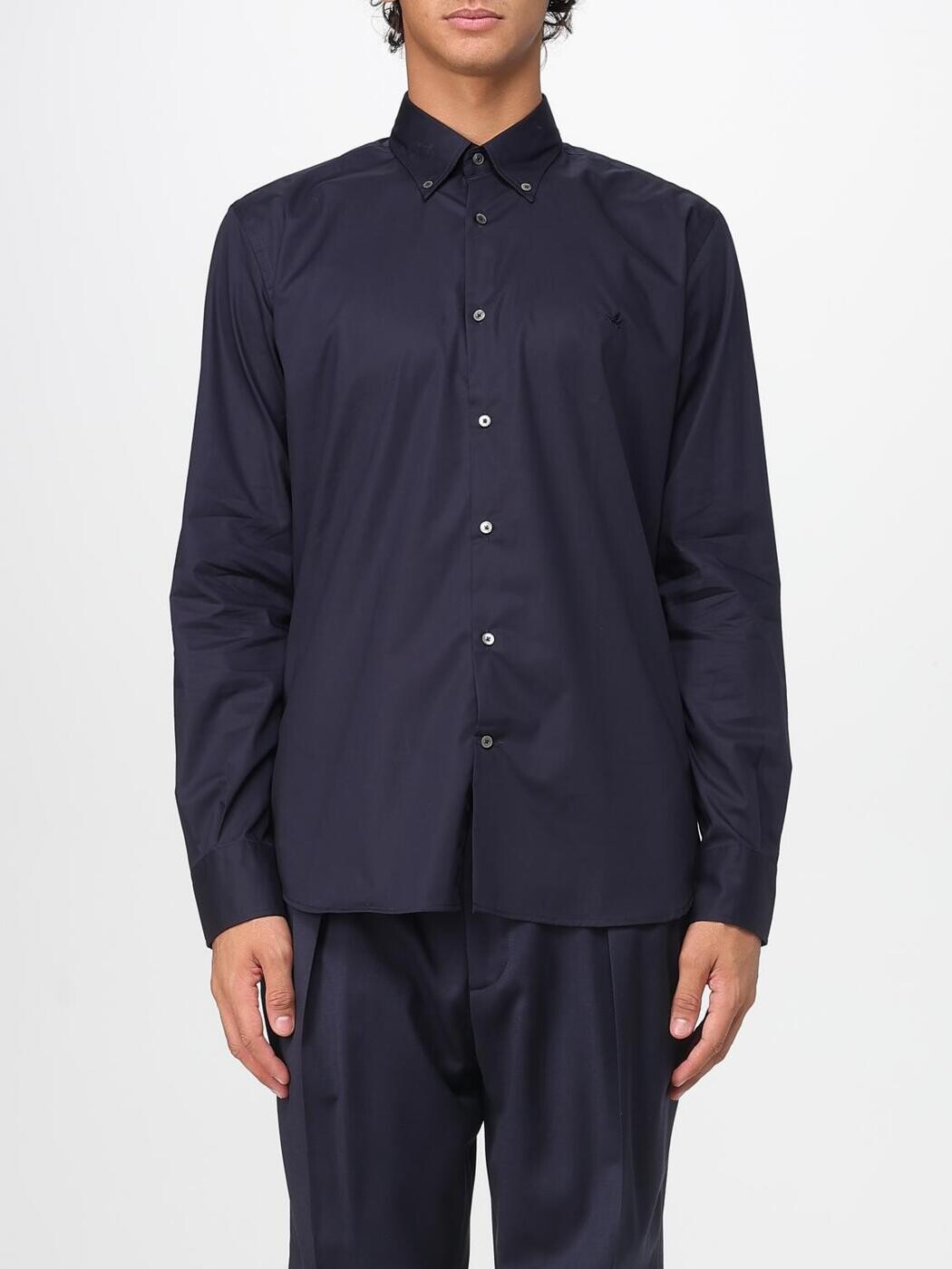 ブルックスフィールド BROOKSFIELD シャツ メンズ ブルー Shirts 202A.R046 関税 送料無料 2026SS gi