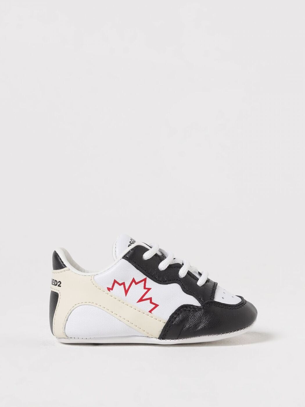 ディースクエアード DSQUARED2 フラットスニーカー スニーカー ボーイズ ホワイト Flat sneakers 81356 White 関税 送料無料 2025AW gi｜BRANDSHOP「il Tesoro」