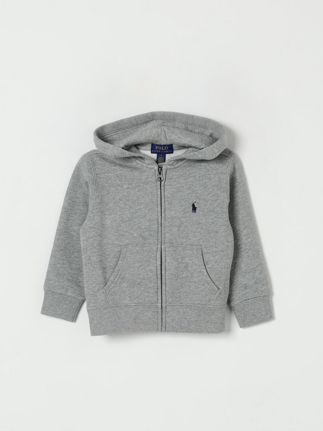 ポロ・ラルフローレン POLO RALPH LAUREN クルーネックジャンパー ニットウェア ボーイズ グレー Crew neck jumpers 322547626 関税 送料無料 2026SS gi