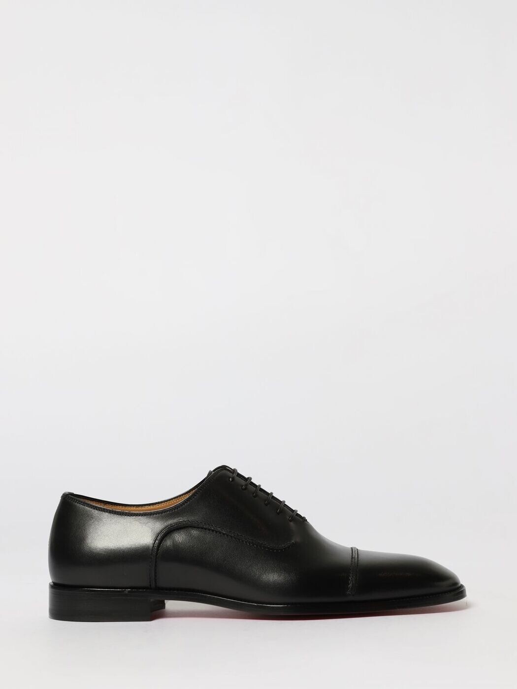 クリスチャンルブタン CHRISTIAN LOUBOUTIN レースアップシューズ 御召しものシューズ メンズ 黒いこと Lace-up Shoes 3250815 関税 貨物輸送無料 2025AW gi