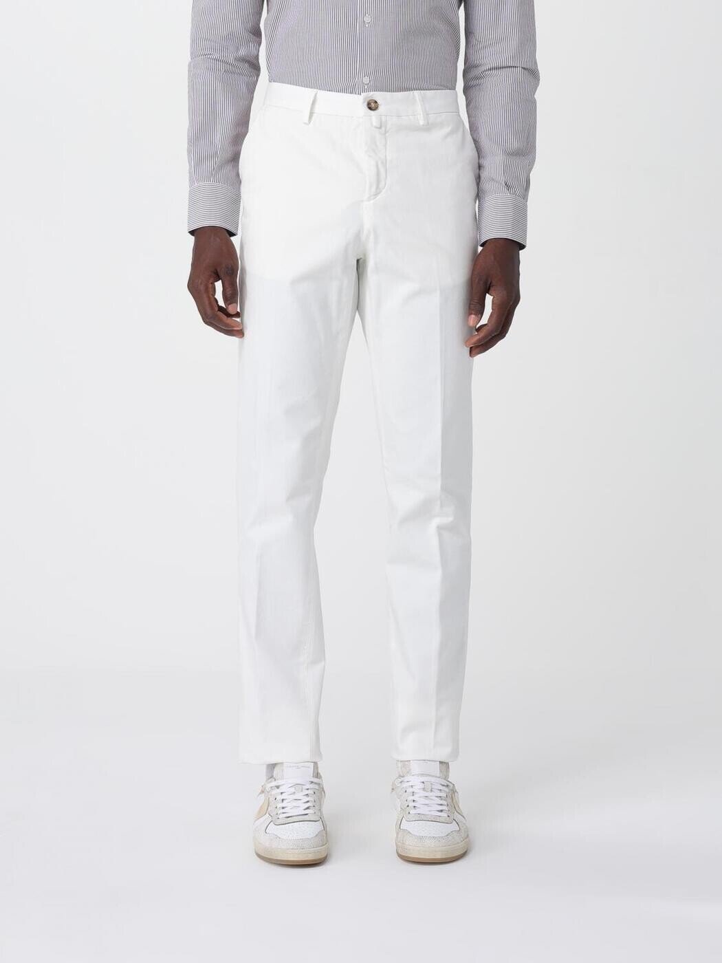 ブルックスフィールド BROOKSFIELD ズボン パンツ メンズ ホワイト Trousers 205A.C334 White 関税 送料無料 2025AW gi|BRANDSHOP「il Tesoro」