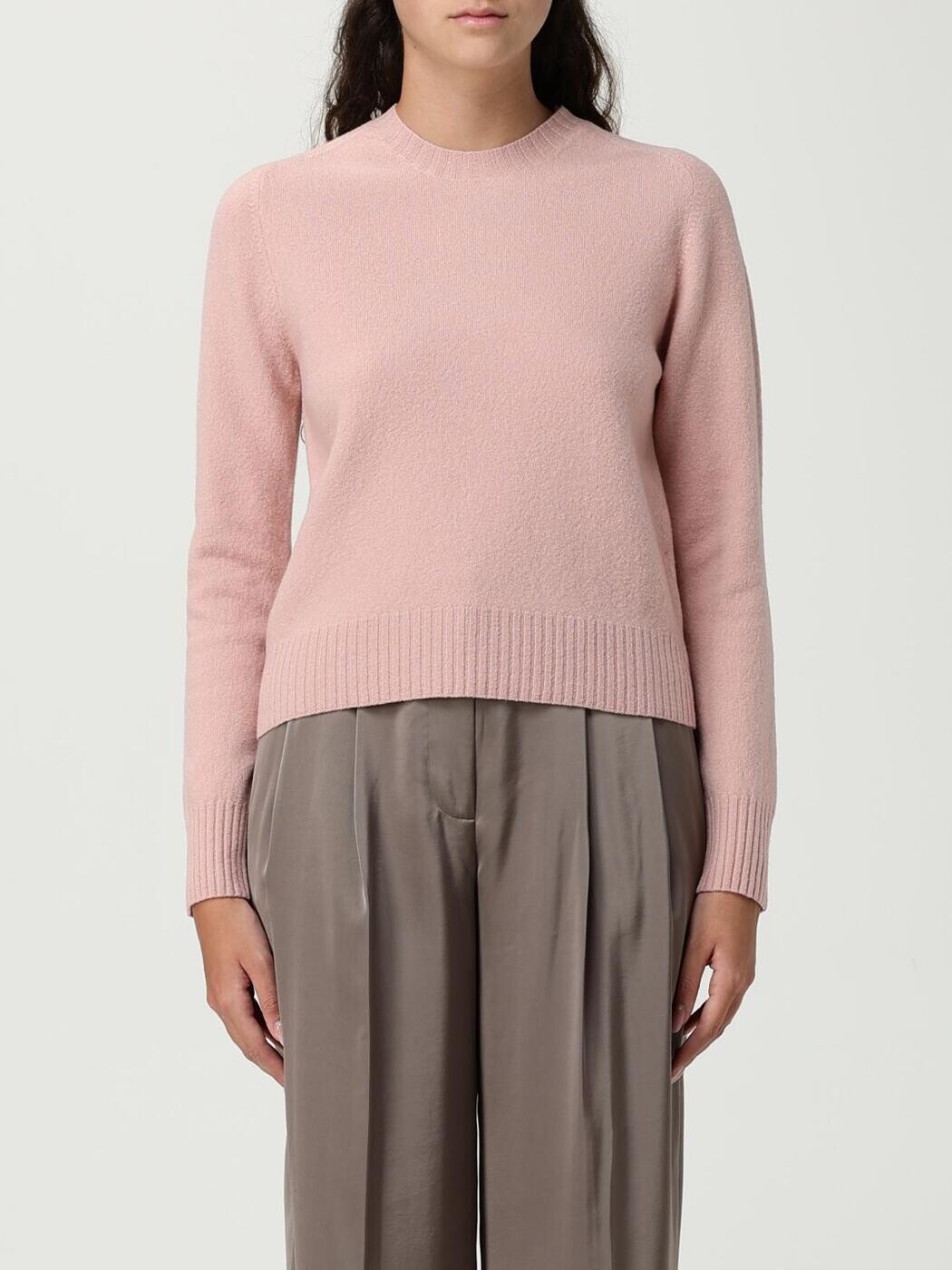 ジルサンダー JIL SANDER プルオーバー 編み物お召しもの レディース サクラ色 Knitwear J01GP0103J14603 関税 貨物輸送無料 2025AW gi セーター-トップス-ニット・セーター