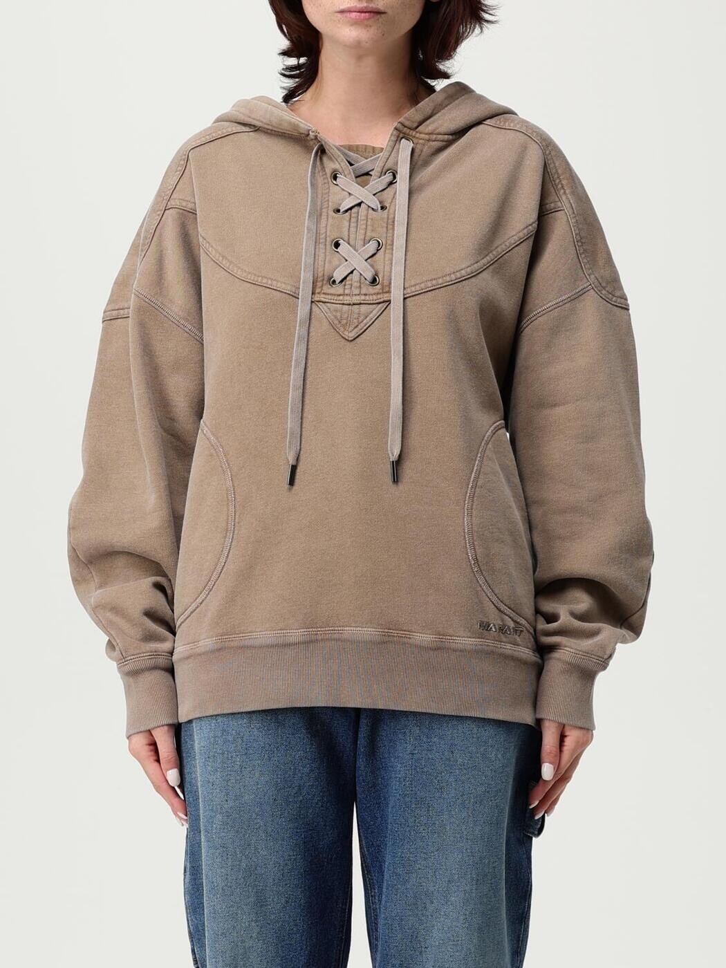 イザ呼びりん マラン はやりっ児 ISABEL MARANT ETOILE 調教師 レディース ベージュ Sweatshirts SW0166FAC3M05E 関税 貨物輸送無料 2025AW gi