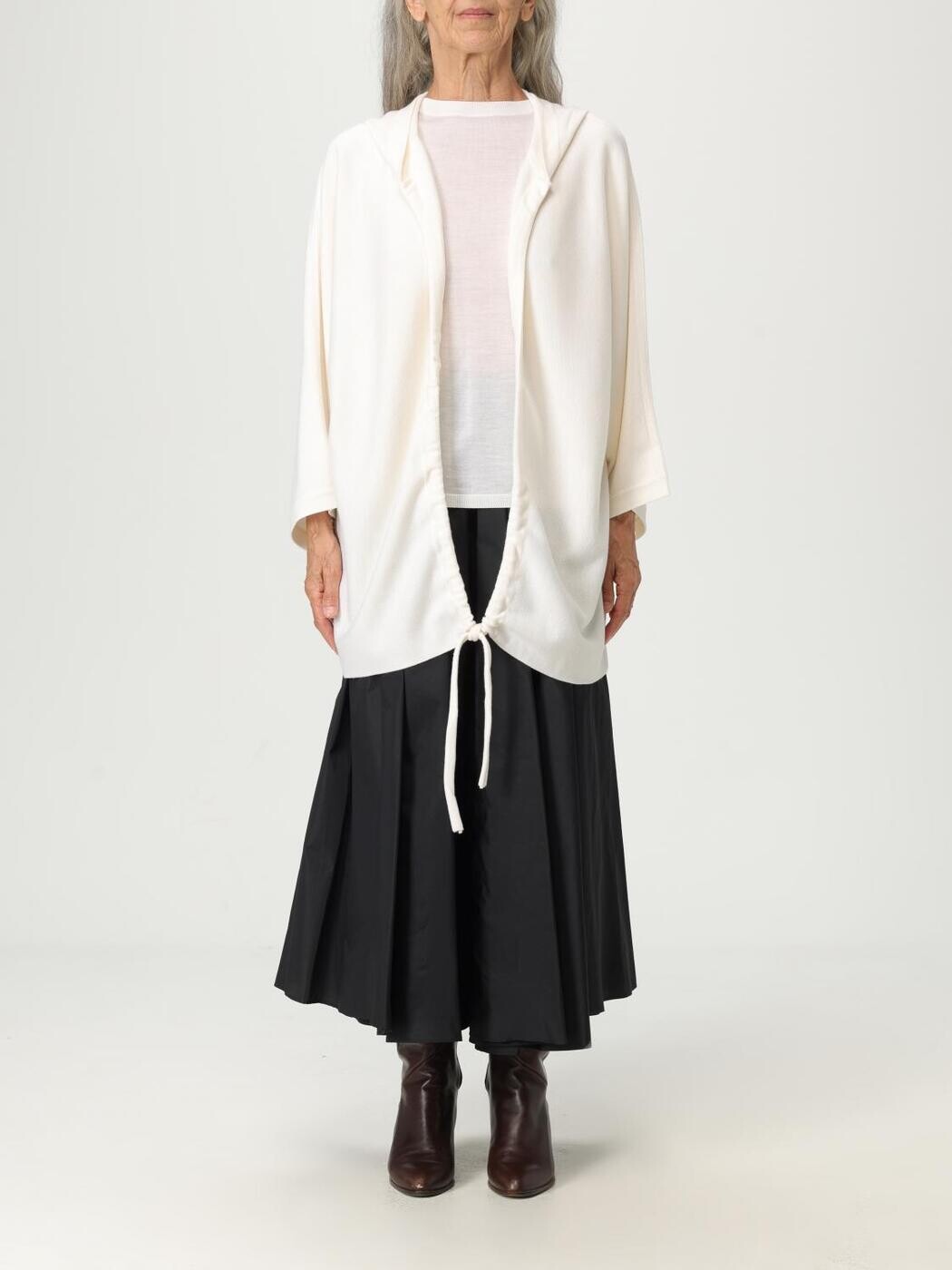 マックス パンパノウサギ MAX MARA スウェーター 編み物御召しもの レディース 白いこと Knitwear 2521346041600 関税 貨物輸送無料 2025AW gi