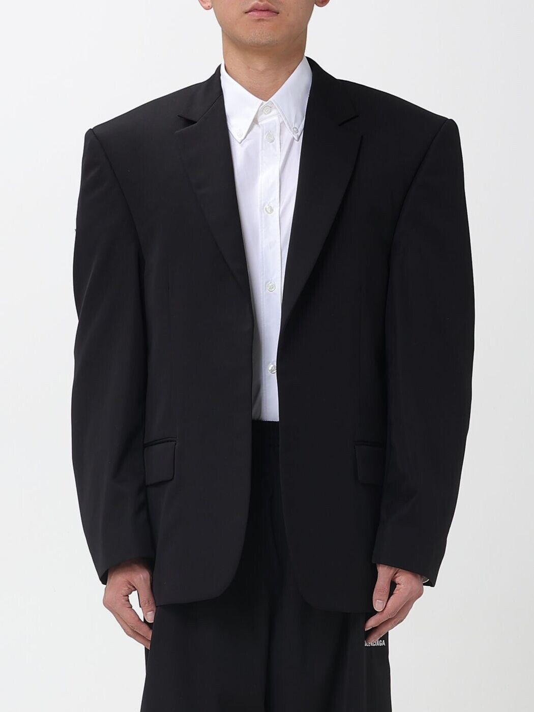 バレンシアガ BALENCIAGA 上衣 メンズ 黒いこと Jackets 838840TJT35 関税 貨物輸送無料 2025AW gi
