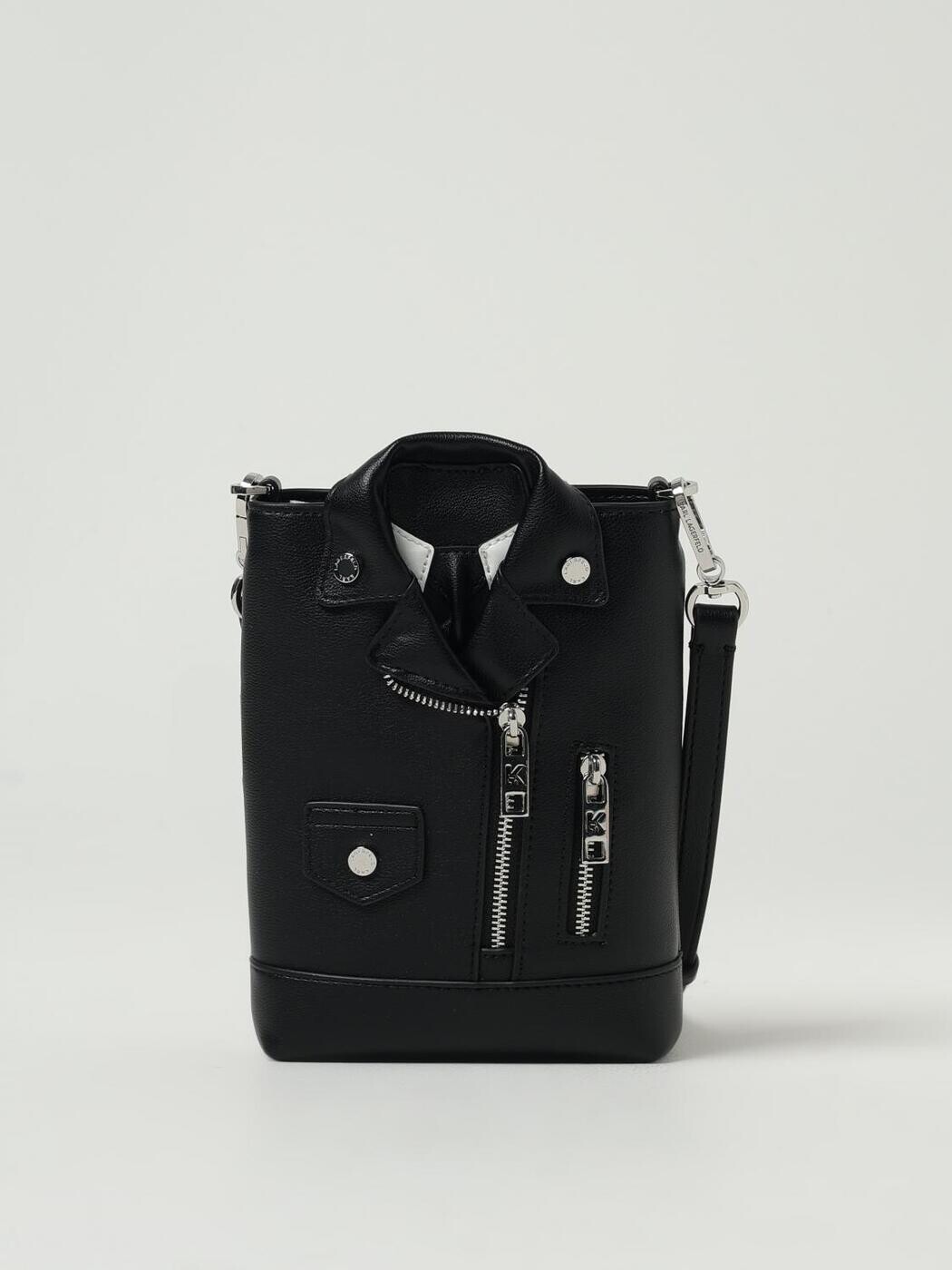 長い巻き毛 ラガーフェルド KARL LAGERFELD 御徒面子 レディース 黒いこと Business bags A3W30188 関税 貨物輸送無料 2025AW gi