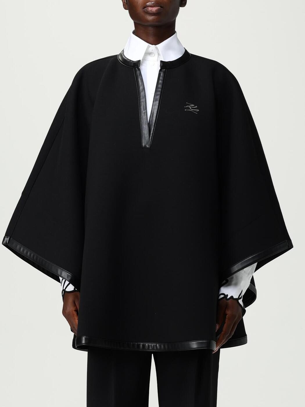 カール ラガーフェルド KARL LAGERFELD トレンチコート コート レディース ブラック Coats and trench coats A3W20016 Black 関税 送料無料 2025AW gi｜BRANDSHOP「il Tesoro」 42,510円