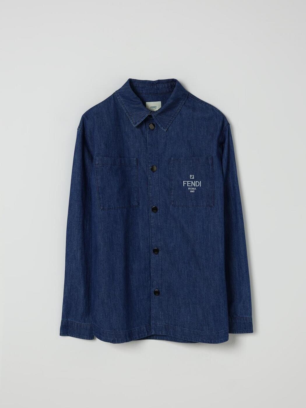 FENDI FENDI プルオーバー ボーイズ 青碧 Casual shirts JUA242ATRF 関税 貨物輸送無料 2026SS gi