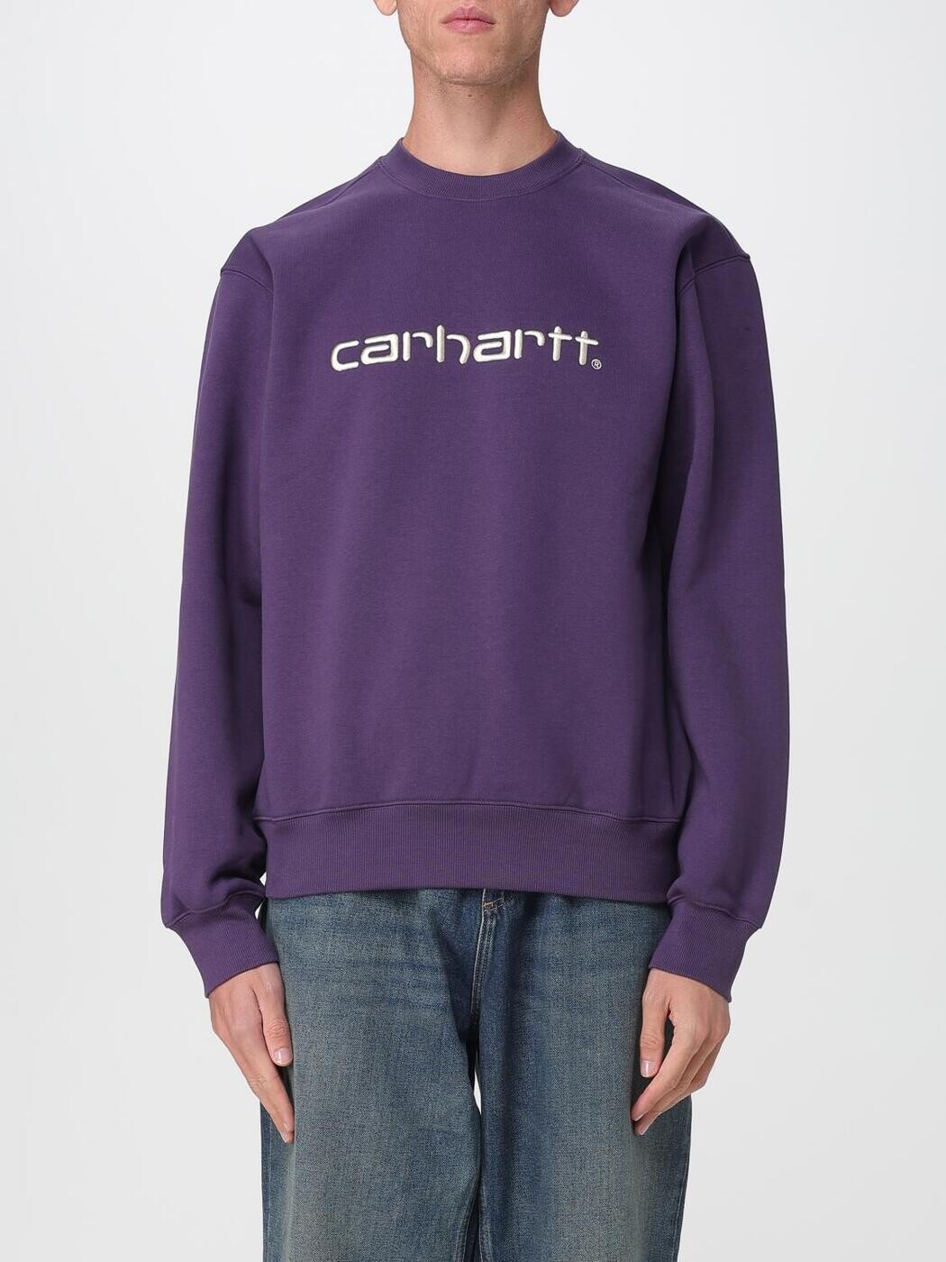 鉄道車両ハート形 ダブリューアイピー CARHARTT WIP トレーナー 調教師 メンズ パープル Sweatshirts I030546 関税 貨物輸送無料 2025AW gi