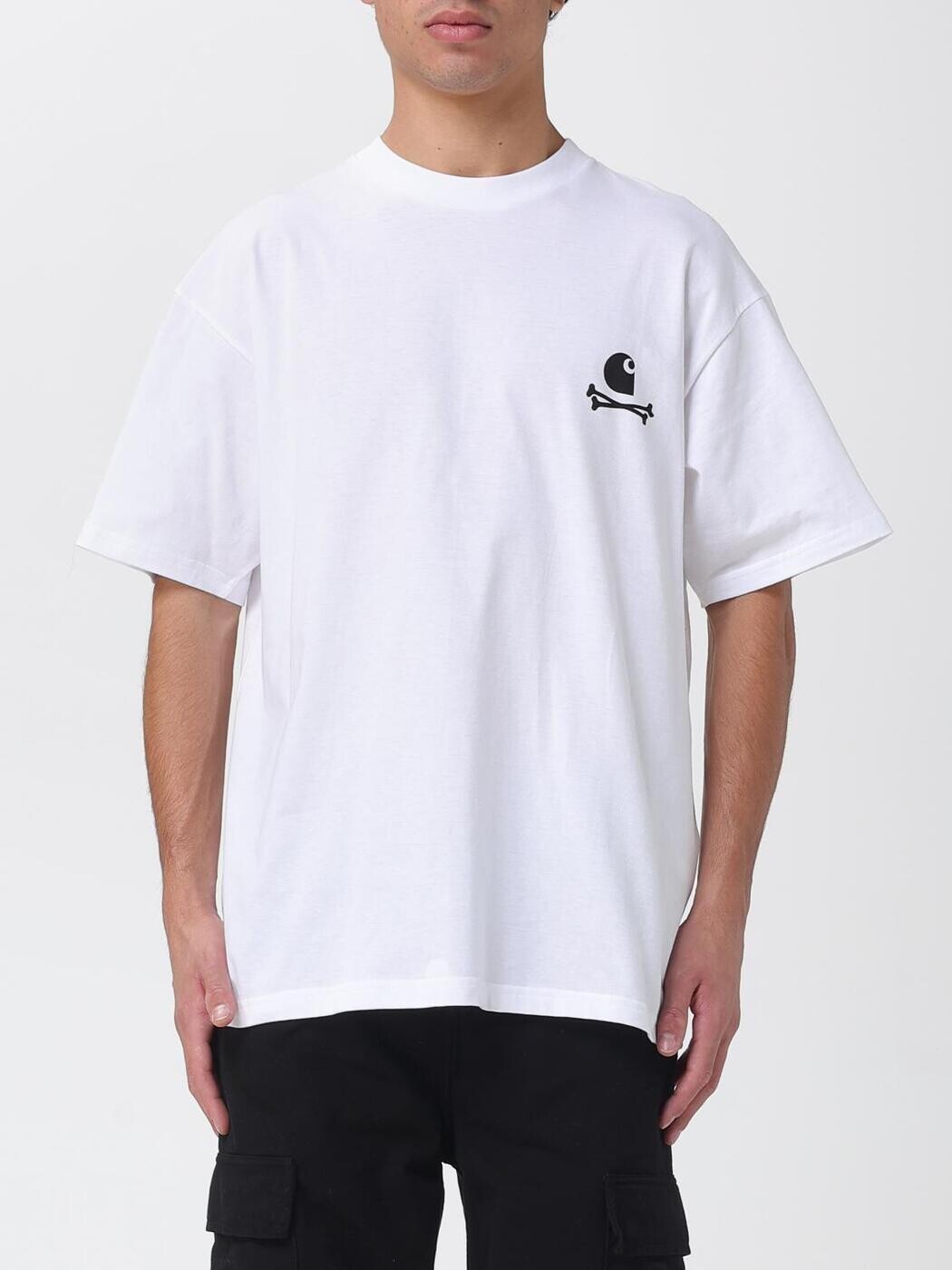 鉄道車両ハート型 ダブリューアイピー CARHARTT WIP ティーシャツ メンズ 白いこと T-shirts I035439 関税 貨物輸送無料 2025AW gi