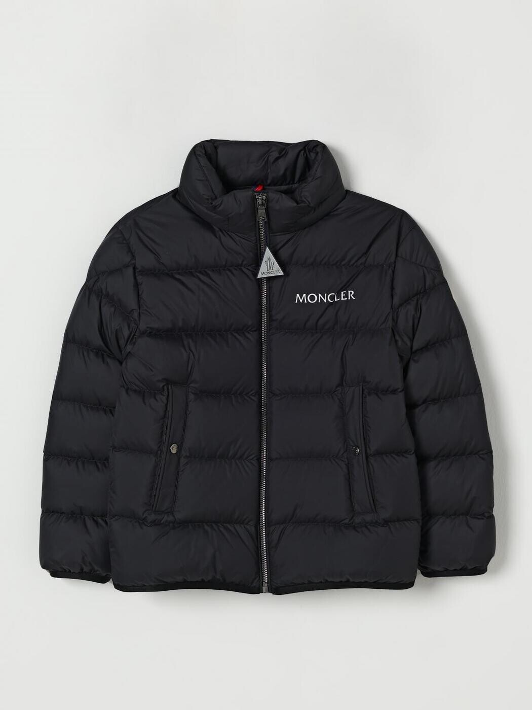 モンク軌跡 MONCLER ボンバージャケット 上衣 ボーイズ 黒いこと Bomber jackets 1A00026597X2 関税 貨物輸送無料 2025AW gi