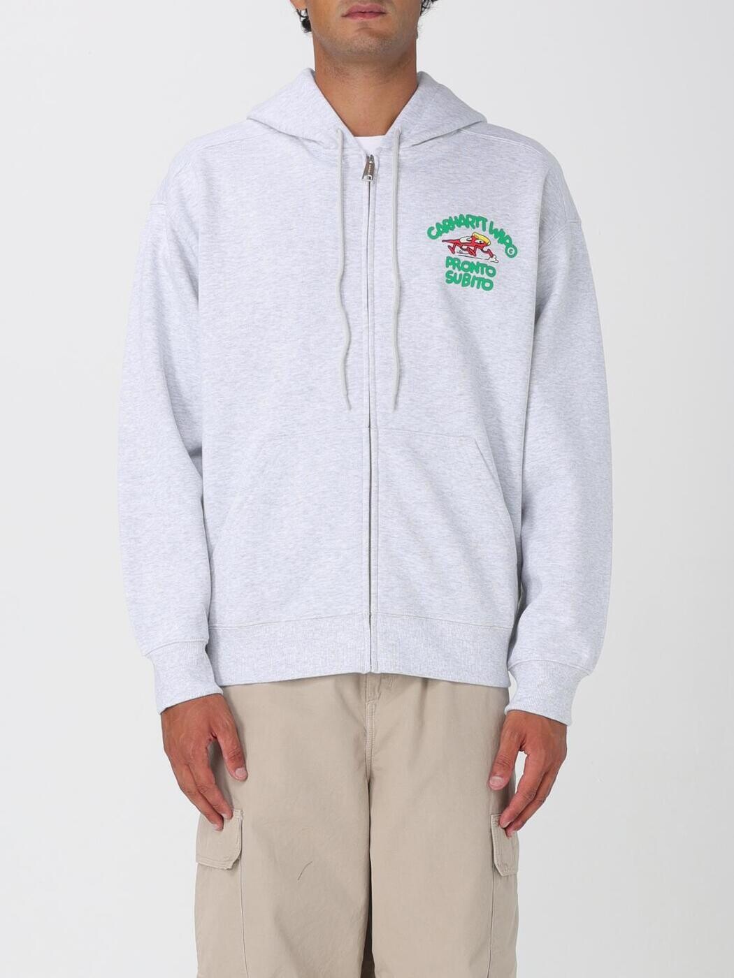 鉄道車両ハート型 ダブリューアイピー CARHARTT WIP トレーナー 調教師 メンズ 薄墨色 Sweatshirts I035177 関税 貨物輸送無料 2025AW gi