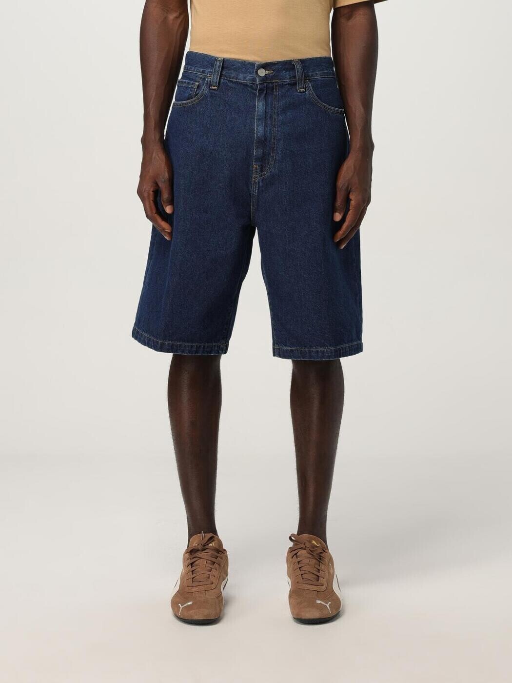 鉄道車両ハート形 ダブリューアイピー CARHARTT WIP さる股引き メンズ 青み Shorts I030469 関税 貨物輸送無料 2026SS gi