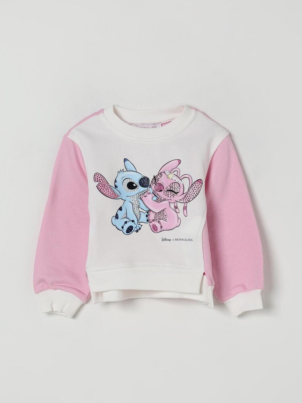 モナリザ MONNALISA クルーネックジャンパー ニットウェア ガールズ Crew neck jumpers 19F6066011 関税 送料無料 2025AW gi
