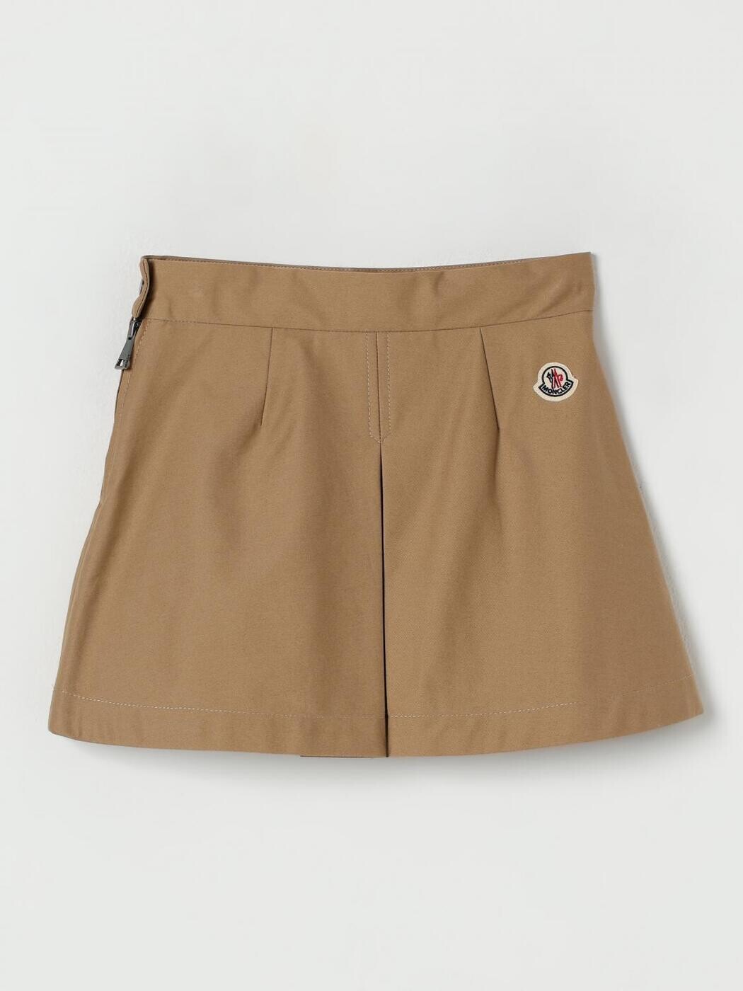 モンク軌跡 MONCLER ミニ御徒面子 スコート ガールズ ベージュ Mini-skirts 2D00003598OP 関税 貨物輸送無料 2025AW gi