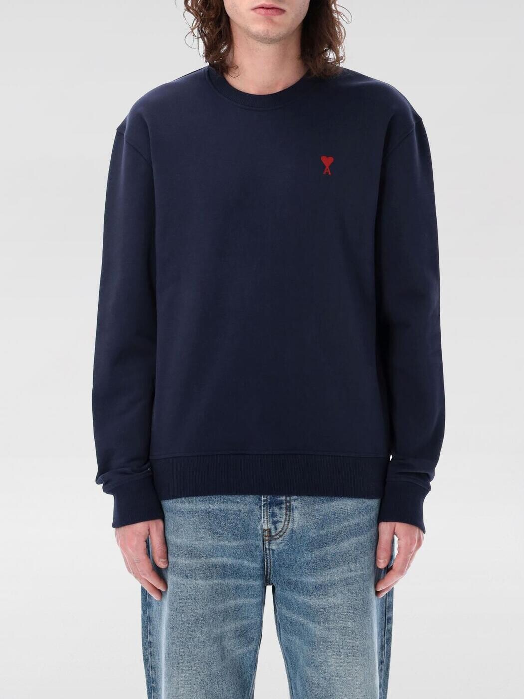 アミ パリス AMI PARIS スウェットシャツ トレーナー メンズ ブルー Sweatshirts BFUSW035730 Blue 関税 送料無料 2026SS gi｜BRANDSHOP「il Tesoro」 41,470円