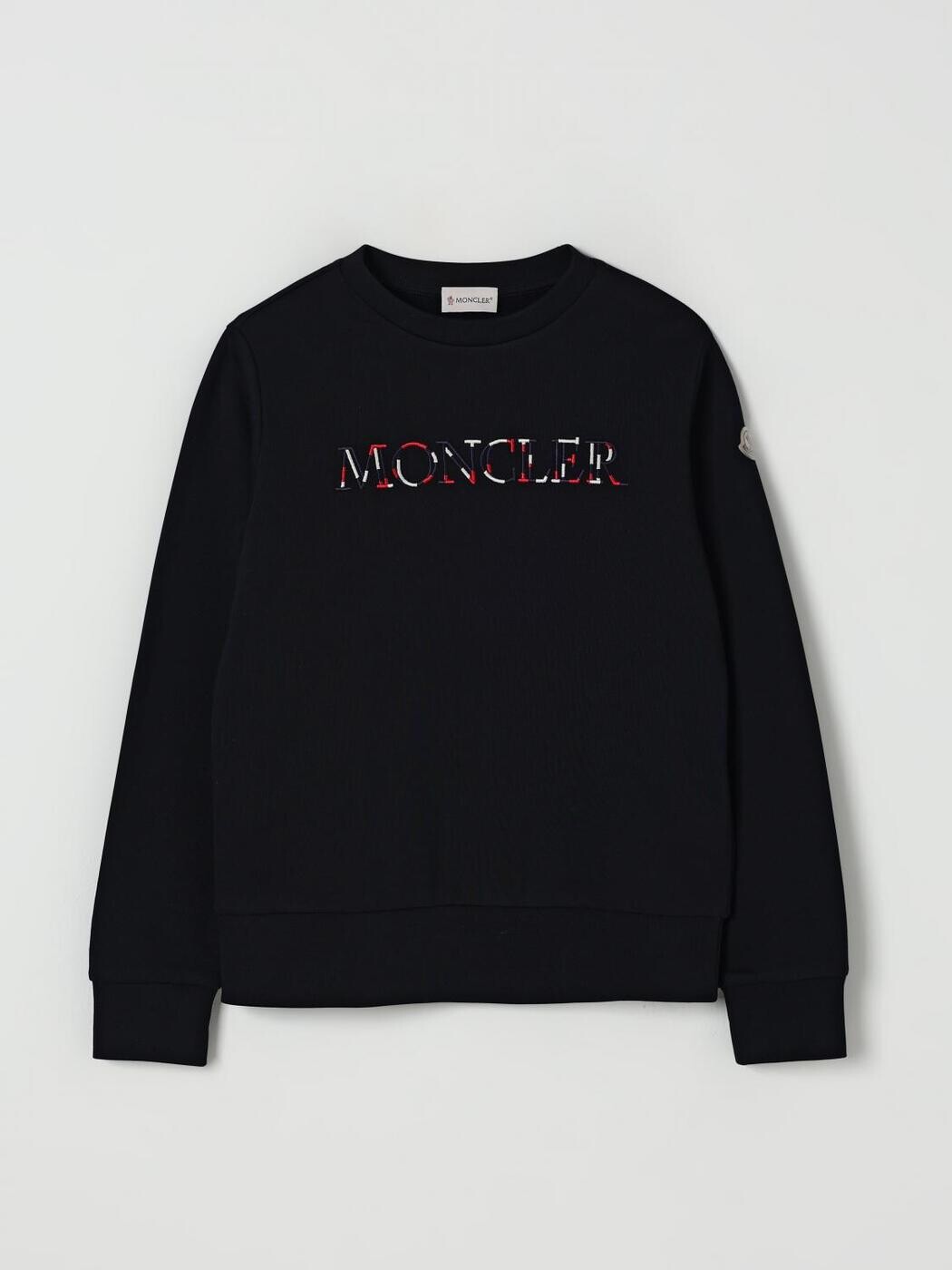 モンク軌跡 MONCLER クルーネックジャンパー 編み物御召しもの ボーイズ 青碧 Crew neck jumpers 8G00002899なおなお書き 関税 貨物輸送無料 2025AW gi