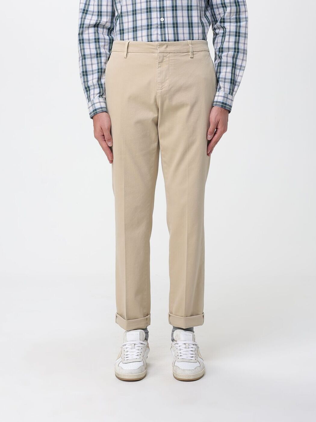 ドンダップ DONDUP ズボン パンツ メンズ ベージュ Trousers UP688GSE043UPTD 関税 送料無料 2025AW gi