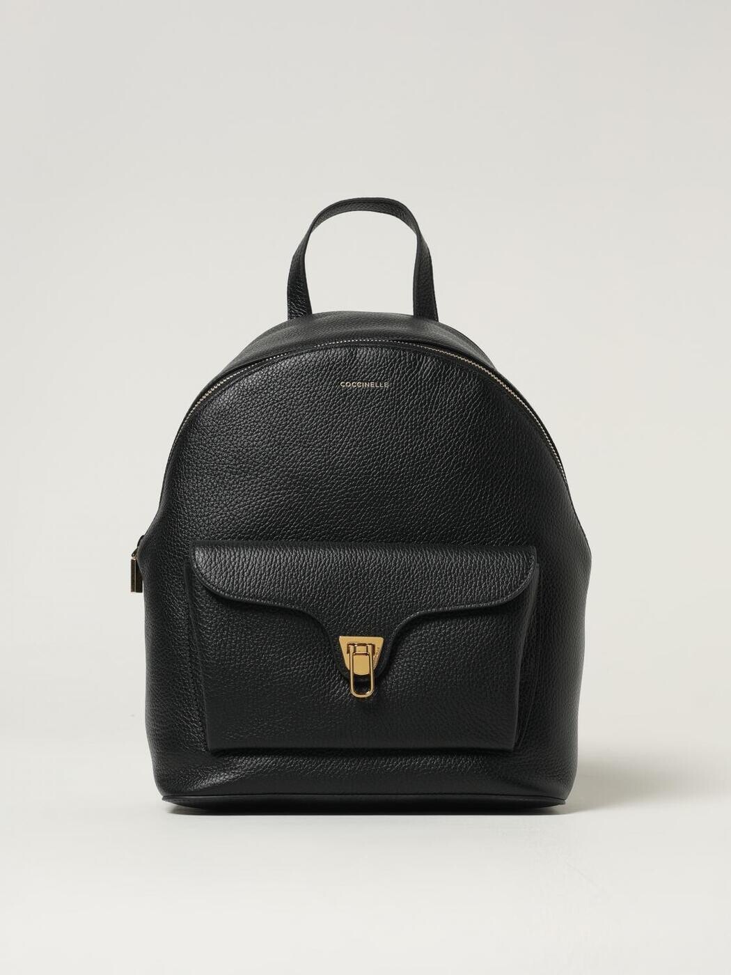 コチネレ COCCINELLE 背嚢 うしろ側風呂敷き包み レディース 黒いこと Backpacks and bum bags E1TFK140201 関税 貨物輸送無料 2026SS gi