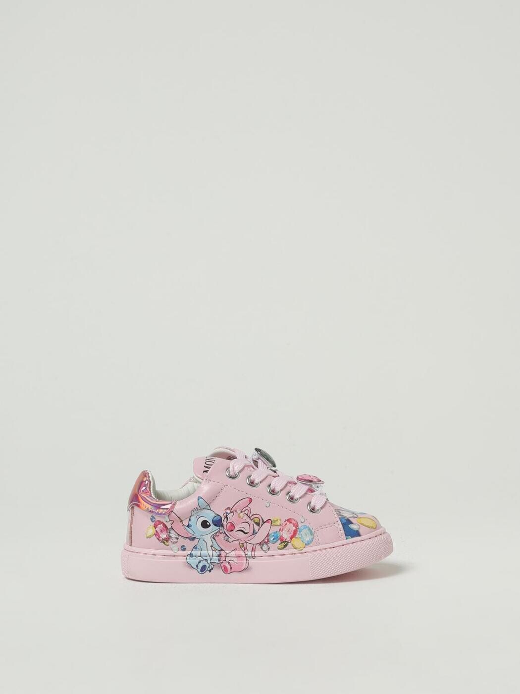モナリザ MONNALISA 厚底スニーカー スニーカー ガールズ さくら色 High top sneakers 8CF0016700 関税 貨物輸送無料 2025AW gi キッズ・ベビー・マタニティ-キッズファッション-靴