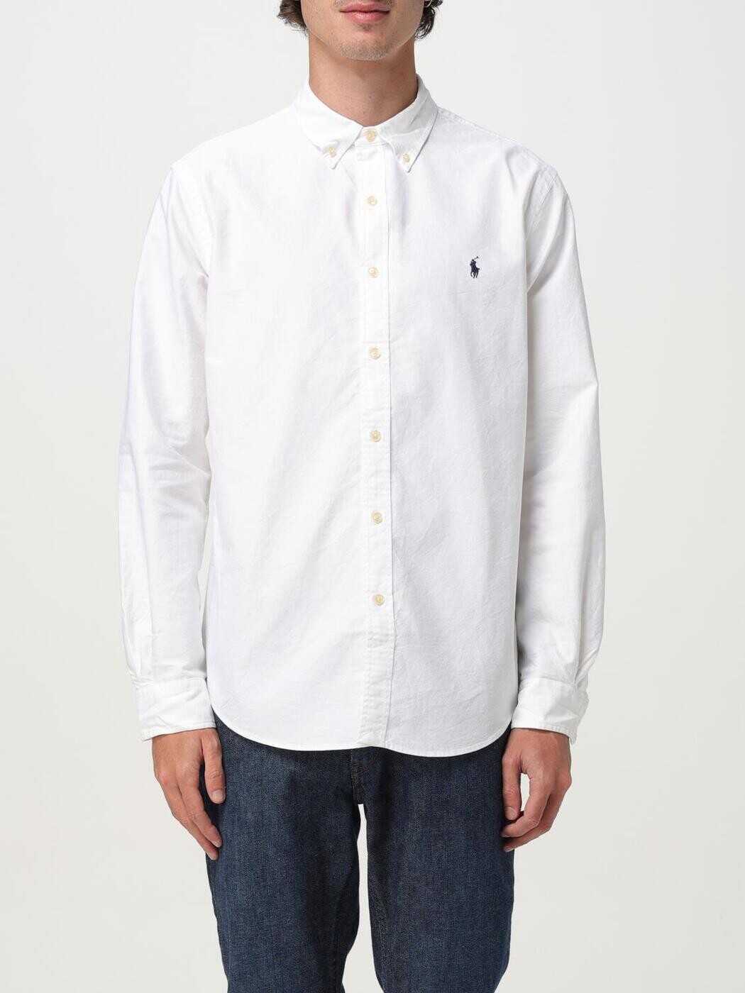 ポロ ラルフ ローレン POLO RALPH LAUREN シャツ メンズ ホワイト Shirts 710736557 関税 送料無料 2025AW gi