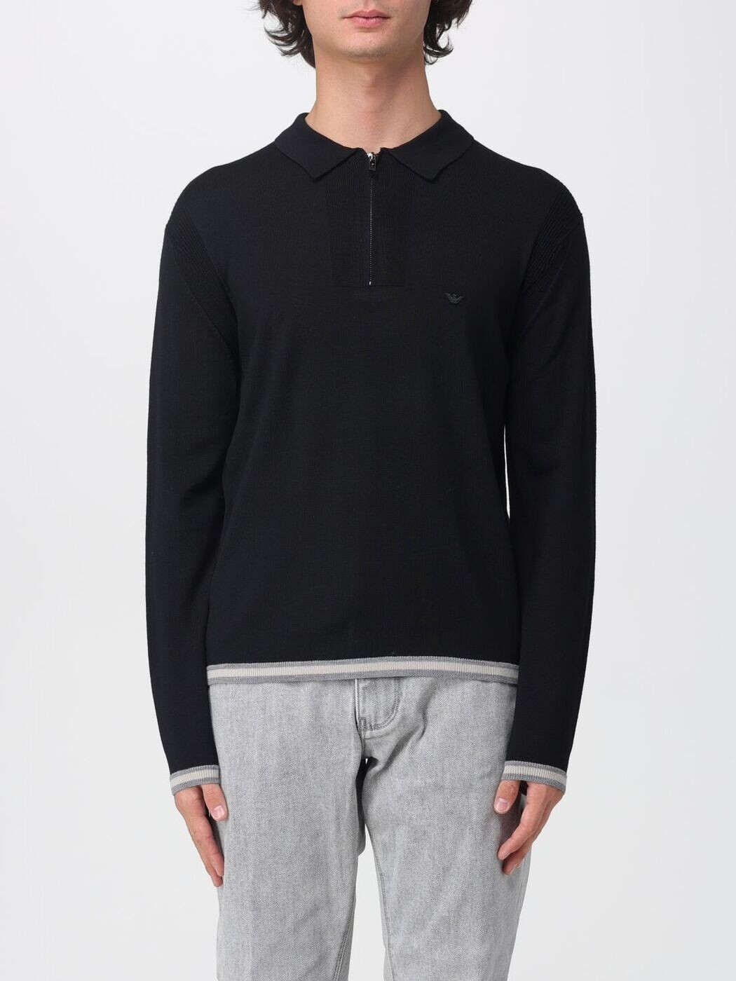 エンポリオ アルマーニ EMPORIO ARMANI ポロシャツ メンズ ブラック Polo shirts EM001512AF14158 Black 関税 送料無料 2025AW gi｜BRANDSHOP「il Tesoro」