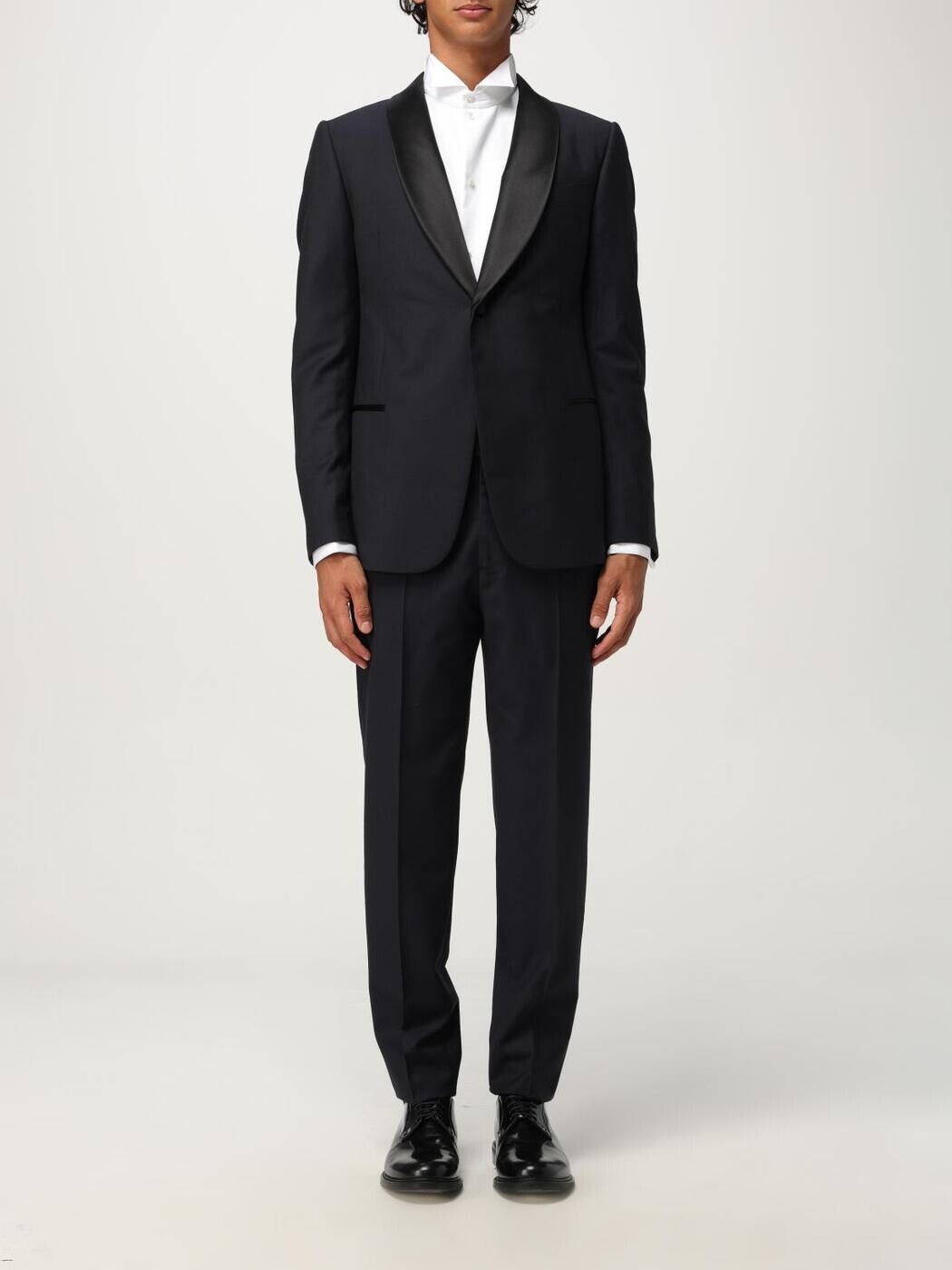 エン急性灰白髄炎 アルマーニ EMPORIO ARMANI フォーマル 背広 メンズ 青み Formal Outfits EM000470TE16834 関税 貨物輸送無料 2025AW gi