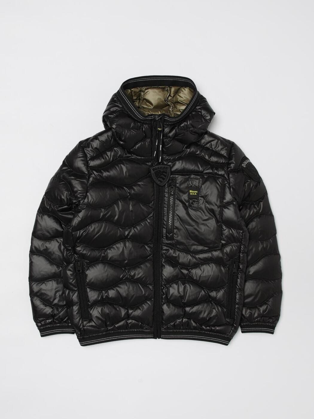 ブラウアー BLAUER ボンバージャケット 上衣 ボーイズ 黒いこと Bomber jackets 25WBLKC03438006719 関税 貨物輸送無料 2025AW gi