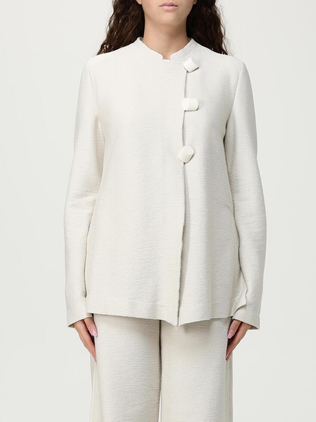 エン急性灰白髄炎 アルマーニ EMPORIO ARMANI 背広上衣 背広 上衣 レディース Suit Jackets EW002792AF19259 関税 貨物輸送無料 2025AW gi