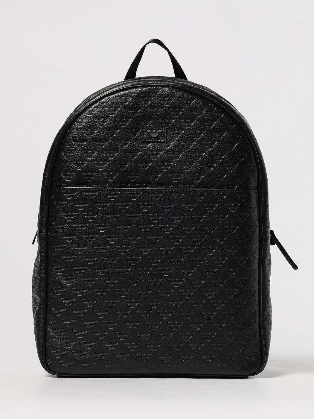 エン急性灰白髄炎 アルマーニ EMPORIO ARMANI 背嚢 うしろ側容器に並べる メンズ 黒いこと Backpacks EM001678AF14774 関税 貨物輸送無料 2026SS gi
