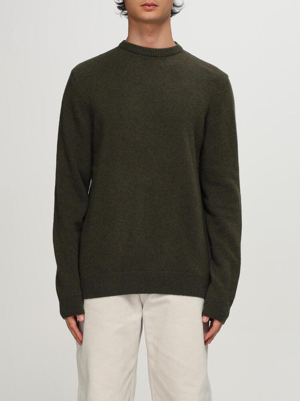 バブアー BARBOUR プルオーバー 編み物御召しもの メンズ 緑であること Knitwear MKN1576 Green 関税 貨物輸送無料 2025AW gi