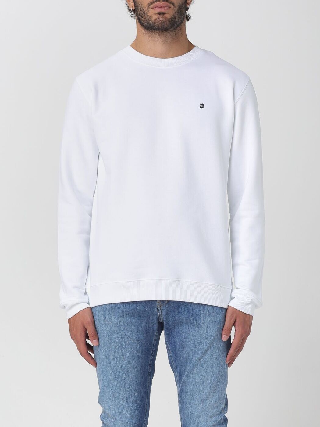 ドンダップ DONDUP トレーナー 調教師 メンズ 白いこと Sweatshirts UF641KF0196UZL4 関税 貨物輸送無料 2025AW gi