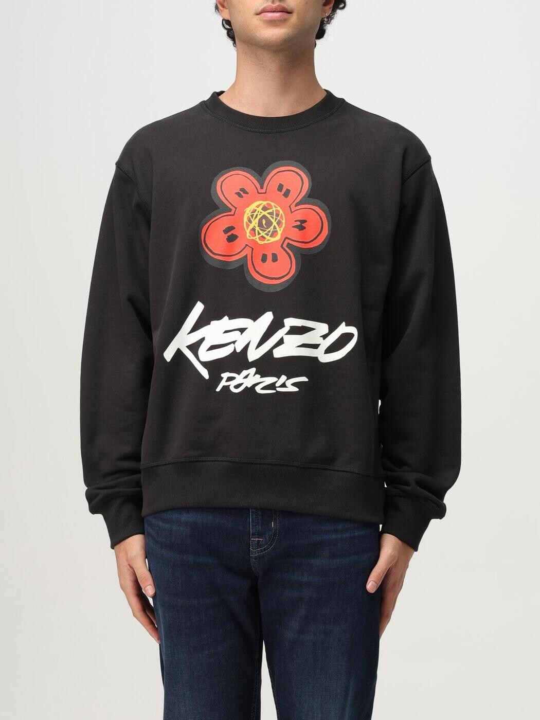 ケンゾー KENZO スウェットシャツ トレーナー メンズ ブラック Sweatshirts FF65SW2524MC Black 関税 送料無料 2025AW gi|BRANDSHOP「il Tesoro」