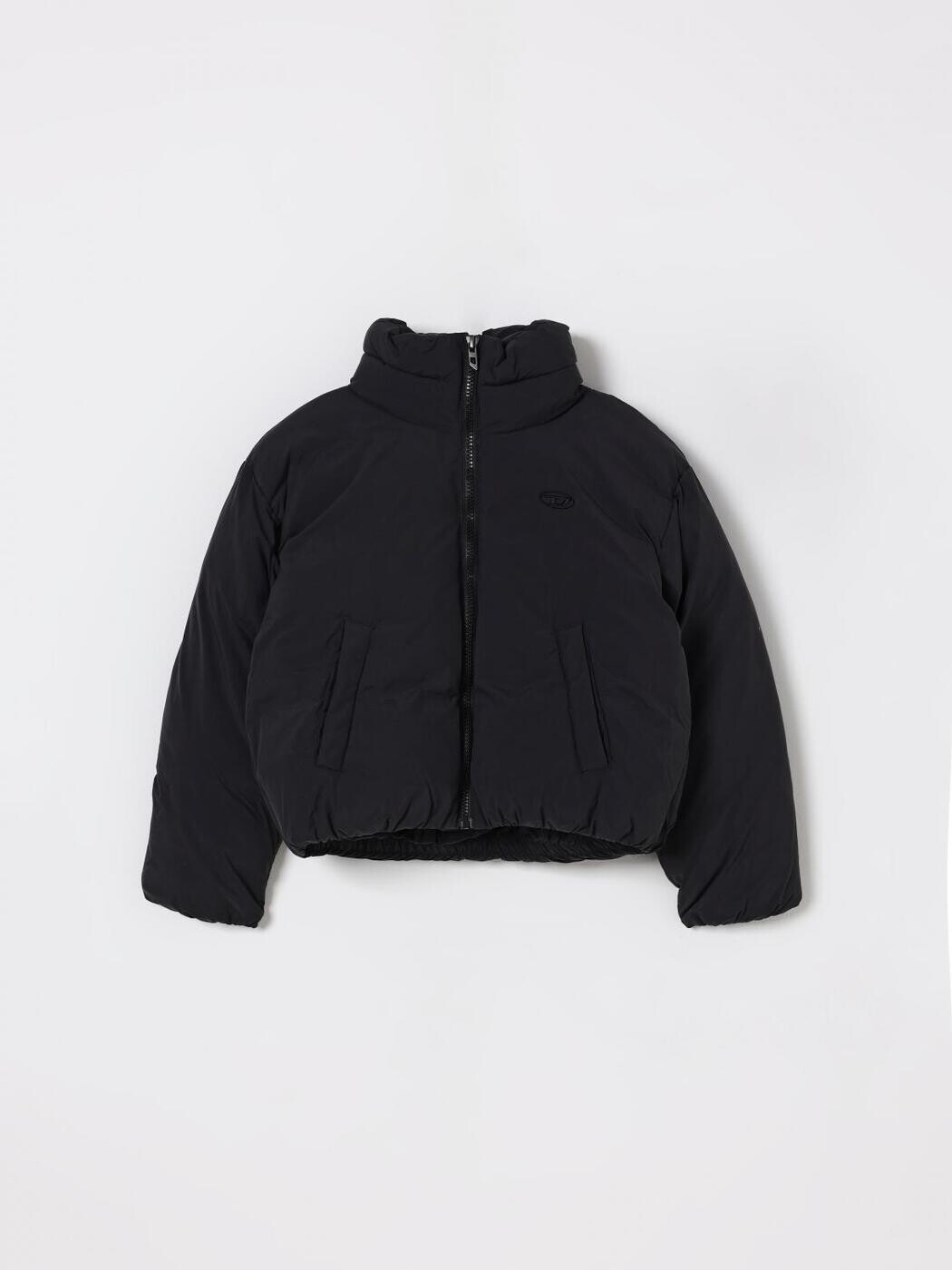 ディーゼル DIESEL ボンバージャケット 上衣 ボーイズ 黒いこと Bomber jackets J02525KXBQ0 関税 貨物輸送無料 2025AW gi